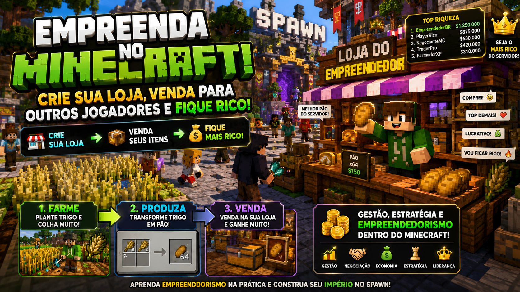 Famigos World — Minecraft